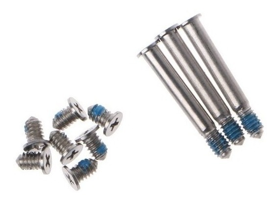 Kit Tornillos Y Gomas Para  Macbook Pro 13 A1278 Y 15 A1286
