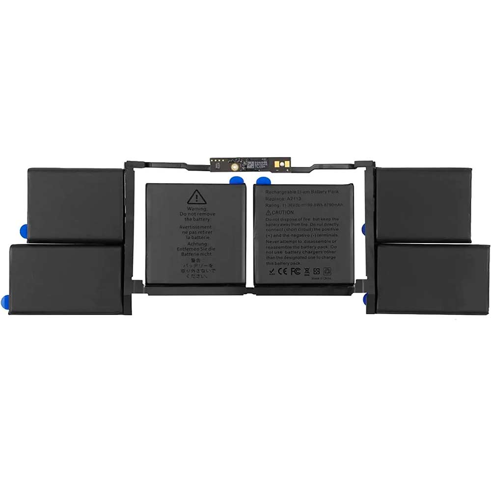Bateria A2113 para Macbook Pro
16" 2019 A2141