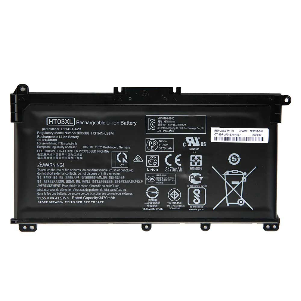 Bateria para Notebook HP HT03XL