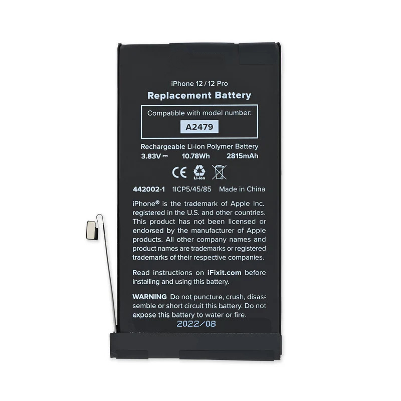 Bateria iPhone 12 y iPhone 12 Pro