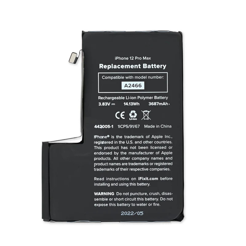 Bateria iPhone 12 Pro Max