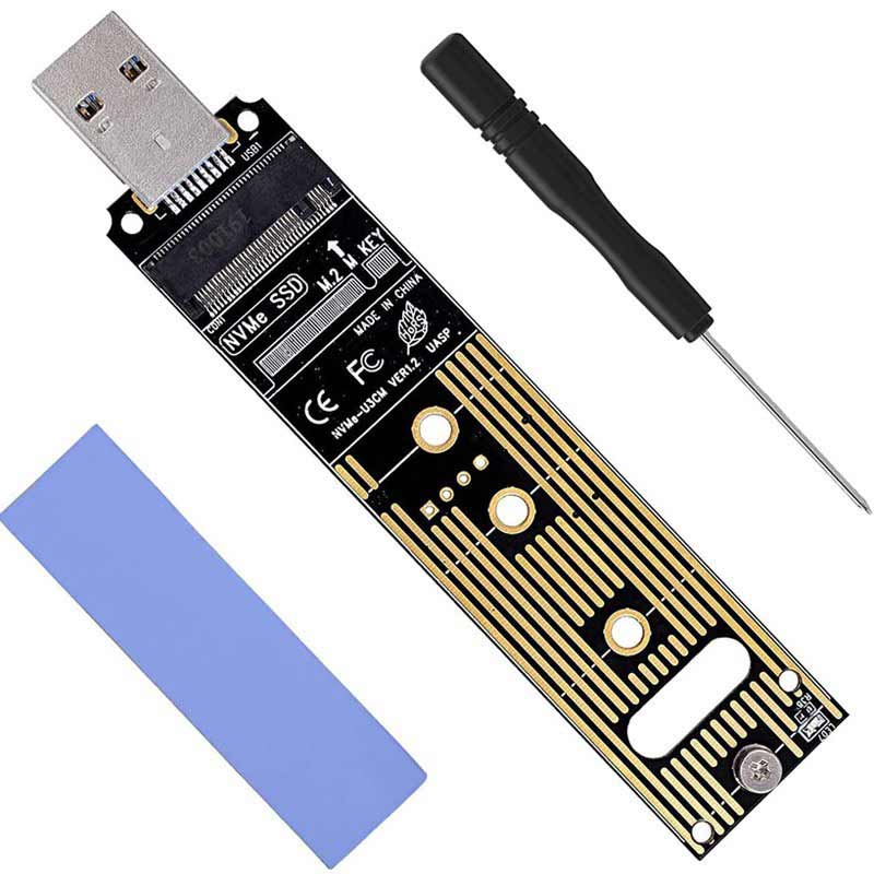 Adaptador USB para migracion de datos en disco SSD MacBook